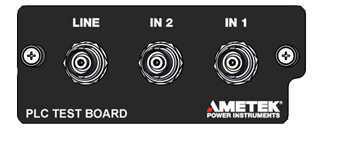 Rear of PLC Test Board